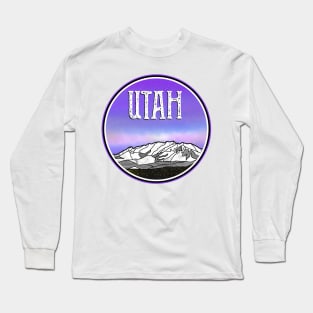 Utah Mountains Long Sleeve T-Shirt